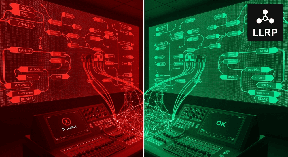 Blog Image of Low Level Recovery Protocol (LLRP) Explained: No more IP Headaches in Lighting Networks