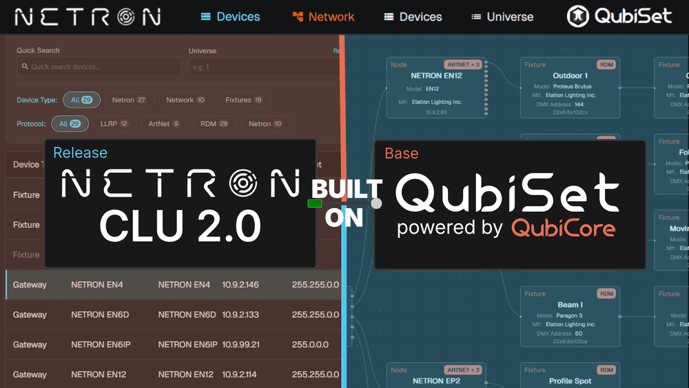 NETRON and QubiSet